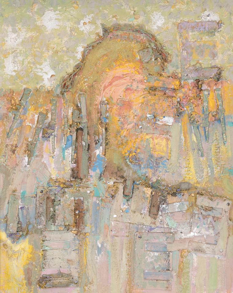 Desert Landscape with Found Objects