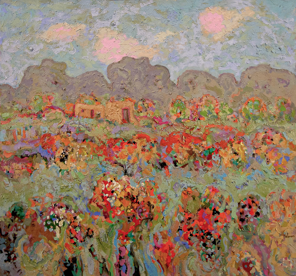 The Adobe - New Mexican Landscape
