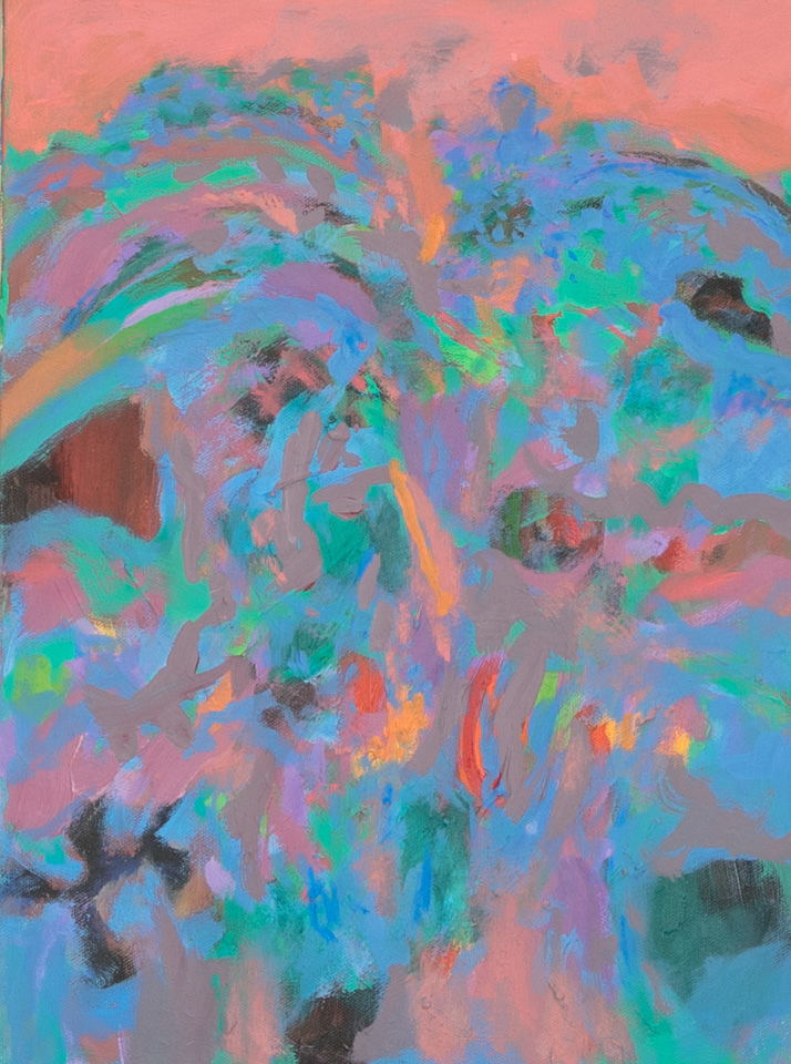 Rancho Hermosa #12 is an original oil on canvas painting measuring 16 × 12 inches, completed in 2016 by American Expressionist Landscape painter Bud Holman.